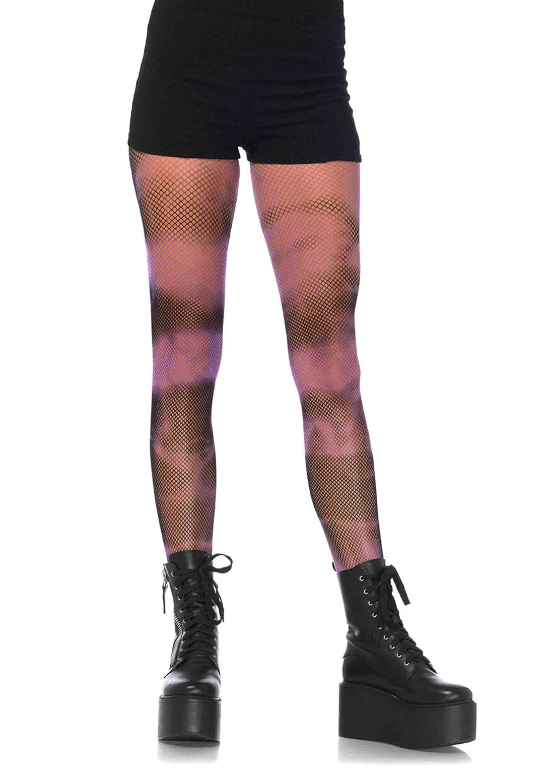 Leg Avenue Fishnet Tie Dye Pantyhose 9928