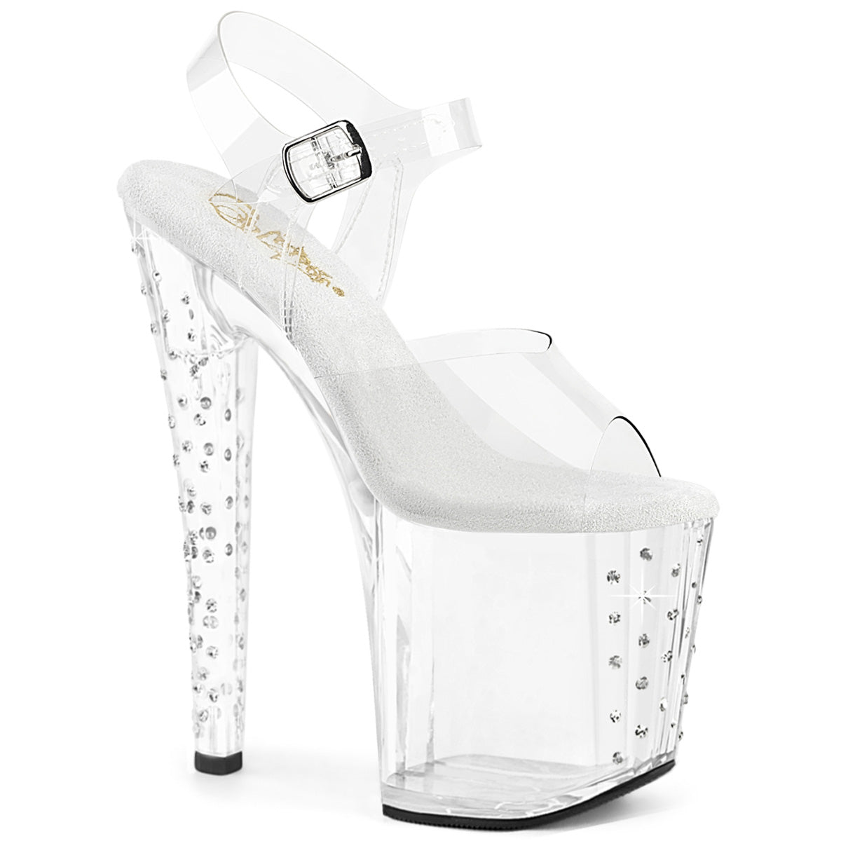 Pleaser Enchant-708RS Platform Ankle Strap Sandal