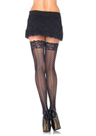 Leg Avenue  Stay Up Micro Net Thigh Hi Stockings  9942