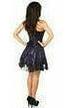 Lavish Purple Lace Corset Dress - Daisy Corsets