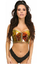 Lavish Sunset Holo Short Bustier - Daisy Corsets