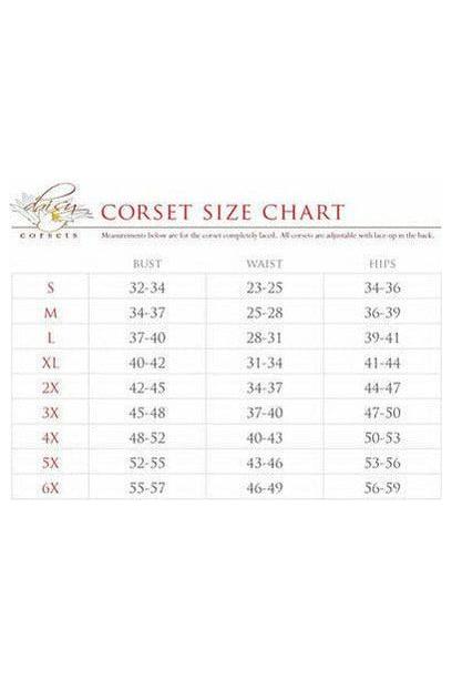 Top Drawer Black Patent Bustier Top w/Zipper - Daisy Corsets