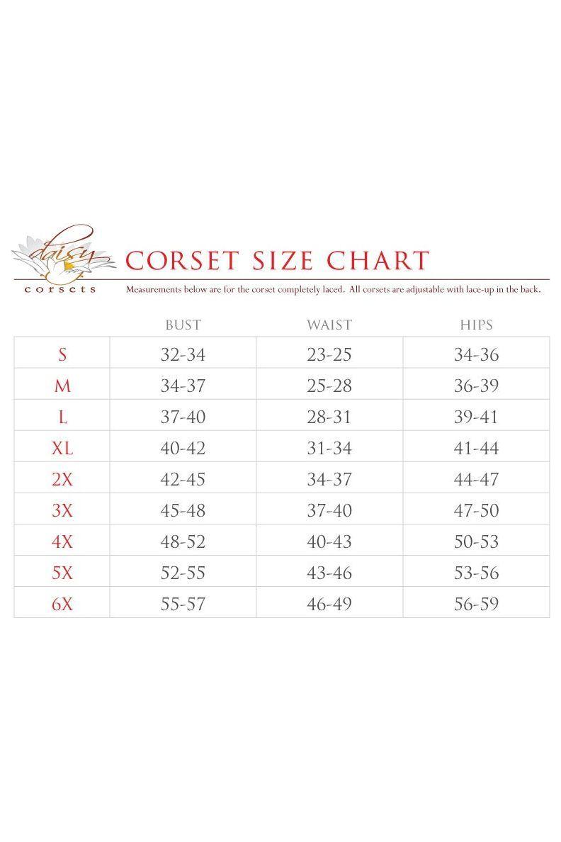 Top Drawer Steel Boned Dusty Blue Brocade & Taffeta Corset Dress - Daisy Corsets